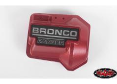 RC4WD Aluminium Diff Cover voor Traxxas TRX-4 '79 Bronco Ranger XLT (rood)