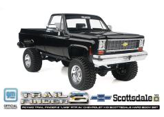 RC4WD Trail Finder 2 LWB RTR zwart BLK25