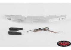 RC4WD lier voorbumper met LED-verlichting voor Traxxas TRX-4 79 Bronco Ranger XLT (zilver) RC4VVVC0607