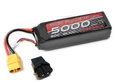 RCR LIPO Racing 50C - 5000MAH - 3S - 11,1V - XT-90 - Semi-Soft Case 49231XT90/TRX