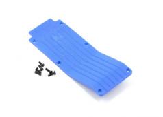 RPM80145 T-Maxx & E-Maxx Center Skid / Wear Plate (Blue)