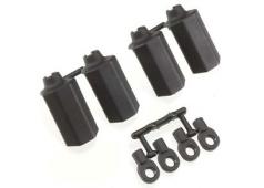 RPM80402 Black Shock Shaft Guards for Traxxas & Durango 1/10th S