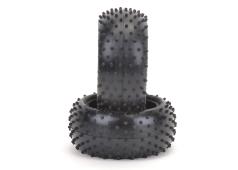 Schumacher MINI SPIKE 2 REAR TYRES - YELLOW (PR)