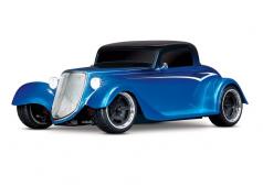 TRAXXAS 4Tec 3.0 Factory Five 35 HotRod-Truck Coupe blauw RTR 1/9 AWD toerwagen Brushed XL-5 zonder Accu/Lader