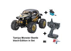 Tamiya T47419-S 1/10 RC Monster Beetle black Edition