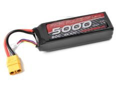 RCR LIPO Racing 50C - 5000MAH - 3S - 11,1V - XT-90 - Semi-Soft Case 49231XT90