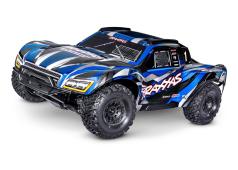 TRAXXAS MAXX SLASH 6S SHORT COURSE TRUCK - BLAUW