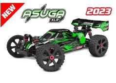 Team Corally - ASUGA XLR 6S - RTR - Groen - Brushless Power 6S - Geen batterij - Geen oplader C-00288-G