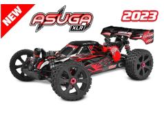 Team Corally - ASUGA XLR 6S - RTR - Rood - Brushless Power 6S - Geen batterij - Geen oplader C-00288-R