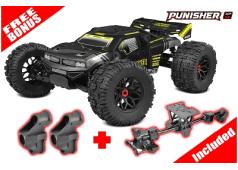 Team Corally - PUNISHER XP 6S - 1/8 Monster Truck LWB - RTR - Bonus Chassis Xtreme Brace kit included - Brushless Power