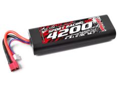 Team Corally - Power Racing 50C - 4200Mah - 2S - 7,4V - T-Plug - Hard Case - C-49024-D