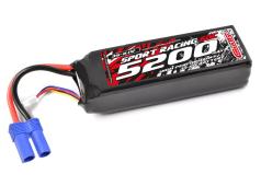 Team Corally - Power Racing 60C - 5200MAH - 3S - 11,1V - EC-5 - Semi-Soft Case - C-49231-EC5