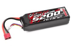 Team Corally - Power Racing 60C - 5200MAH - 3S - 11,1V - T-Plug - Semi-Soft Case - C-49231-D
