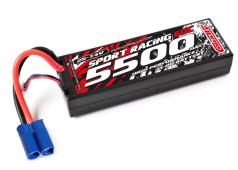 Team Corally - Power Racing 60C - 5500Mah - 2S - 7,4V - EC-5 - Hard Case - C-49125-EC5