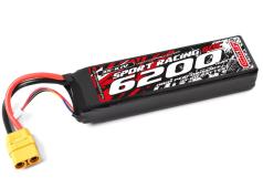 Team Corally - Power Racing 60C - 6200Mah - 3S - 11,1V - XT-90 - Semi-Soft Case - C-49236-X