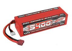 Team Corally - Sport Racing 50C LiPo Battery - 5400mAh - 11.1V - Stick 3S - Hard Wire - T-Plug