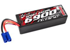 Team Corally - Sport Racing 60C - 6900Mah - 3S - 11,1V - EC-5 - Hard Case - C-49136-EC5