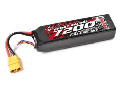 Team Corally - Sport Racing 60C - 7200Mah - 3S - 11,1V - XT-90 - Semi-Soft Case - C-49237-X