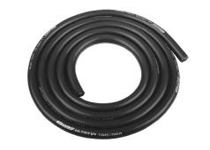 Team Corally - Ultra V+ Siliconen kabel - Super flexibel - Zwart - 10AWG - 2683 / 0.05 Strengen - BD 5.5mm - 1m