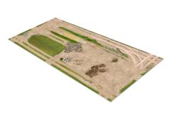 ToysWD Crawler Park: Carpet Circuit Of 200x70cm For 1/18 & 1/24 RC Crawler Park Circuit TWDTRK012