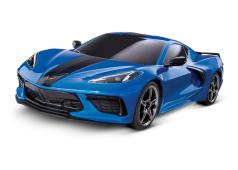 Chevrolet Corvette Stingray 4-TEC Blauw: 1/10 schaal AWD Supercar met TQ 2,4 GHz radiosysteem