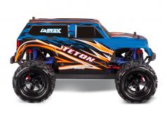 LaTrax Teton 1/18 Schaal 4WD Monster Truck compleet blauw/oranje