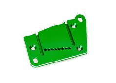 Traxxas Motor mount cap, 6061-T6 aluminum (green-anodized)