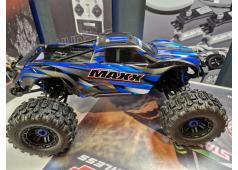 Nieuwe Traxxas wide maxx in het blauw