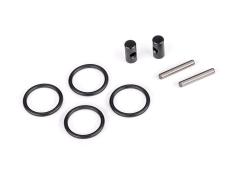 TRX8350R Rebuild kit, 4-Tec 2.0 steel constant-velocity driveshafts (includes pins & o-rings for 2 driveshaft assemblies