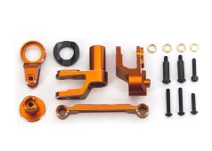 Traxxas STEERING BELLCRANKS, DRAGLINK (ORANGE-ANODIZED 6061-T6 ALUMINUM)