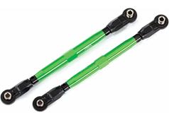 Traxxas TOE LINKS, X-MAXX (TUBES GREEN-ANODIZED, 7075-T6 ALUMINUM, STRONGER THAN TITANIU