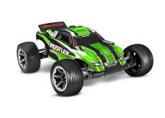TRAXXAS 1/10 SCALE STADIUM TRUCK TQ 2.4 GHZ W/USB-C - GREEN TRX37054-8GRN INCL. nimh accu en USB-C lader
