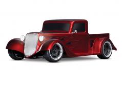 TRAXXAS 4Tec 3.0 Factory Five 35 HotRod-Truck rood RTR 1/9 AWD toerwagen Brushed XL-5 zonder accu/Lader