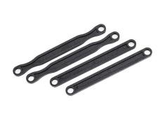 TRAXXAS CAMBER LINK SET (PLASTIC/ NON-ADJUSTABLE) (FRONT en REAR) (BLACK)