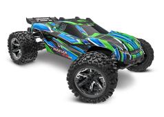 TRAXXAS RUSTLER 4X4 VXL HEAVY DUTY TQI TSM  GROEN