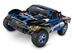 TRAXXAS SLASH: 1/10-SCALE 2WD SHORT COURSE RACING TRUCK TQ 2.4GHZ W/USB-C - BLUE TRX58034-8BLUE