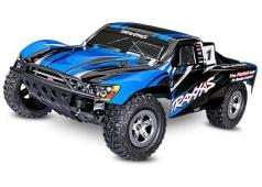 TRAXXAS SLASH 2WD XL-5 TQ (ZONDER ACCU/LADER), BLAUW, TRX58024-BLUER 2023