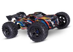 TRAXXAS SLEDGE BELTED SLEDGEHAMMER - BLUE Zonder accu's en lader