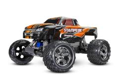 TRAXXAS STAMPEDE 1/10 SCALE MONSTER TRUCK TQ 2.4GHZ INCL. ACCU EN USB-C LADER ORANGE TRX36054-8ORNG