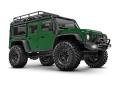 TRAXXAS TRX-4M 1/18 Schaal en Trail Crawler Land Rover 4WD Elektrische Truck met TQ Groen TRX97054-1GRN