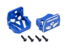 TRAXXAS TRX7760-BLUE MOTORBEVESTIGINGEN, 6061-T6 ALUMINIUM