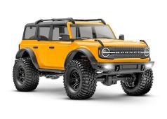 Traxxas TRX-4M 1/18 Scale and Trail Crawler Ford Bronco 4WD Electric Truck with TQ Orange TRX97074-1ORNG