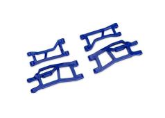 Traxxas TRX10725-BLUE Blue WideMaxx Front Upper & Lower HD Suspension Arms