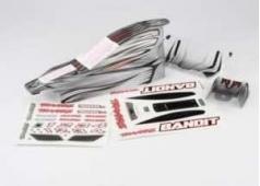 Traxxas TRX2417X Body, Bandit, ProGraphix (voor en achter) (verv