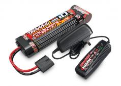 Traxxas TRX2983G Batterij/oplader compleet pakket (inclusief TRX2969 2-amp NiMH piek detectie AC lader (1), TRX2923X 300