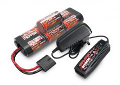 Traxxas TRX2984G Batterij/oplader compleet pakket (inclusief TRX2969 2-amp NiMH piek detectie AC lader (1), TRX2923X 300