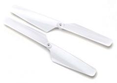 Traxxas TRX6627 Rotor blade set, white (2)/ 1.6x5mm BCS (2)