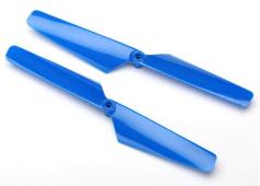 Traxxas TRX6629 Rotor blade set, blue (2)/ 1.6x5mm BCS (2)