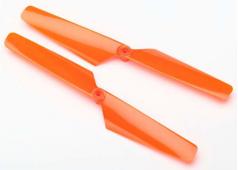 Traxxas TRX6630 Rotor blade set, orange (2)/ 1.6x5mm BCS (2)