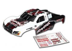 Traxxas TRX6848 Body, Slash 4X4, wit (2014 design) (geschilderd,